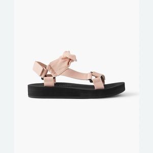LOEFFLER RANDALL
Maisie bow-embellished canvas sandals